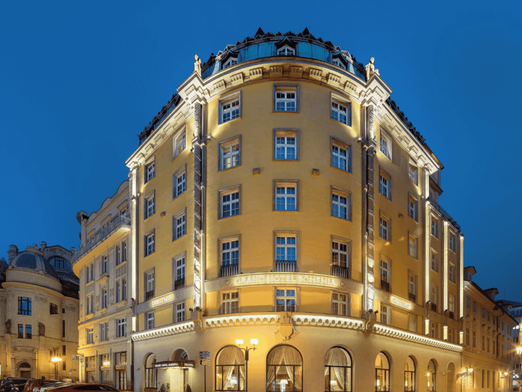 The Grand Hotel Bohemia in Prague, Czechia 