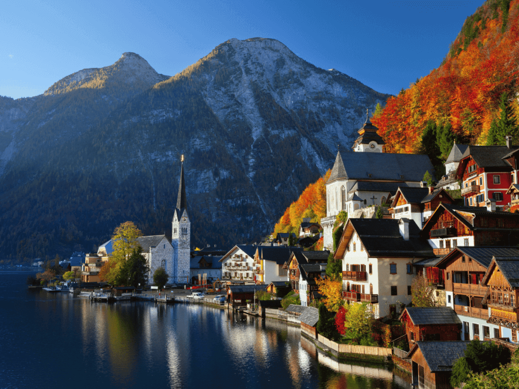 Hallstatt in Austria