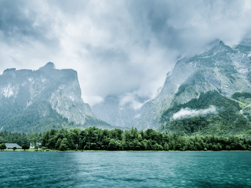 Königssee in the Bavarian Alps Austria