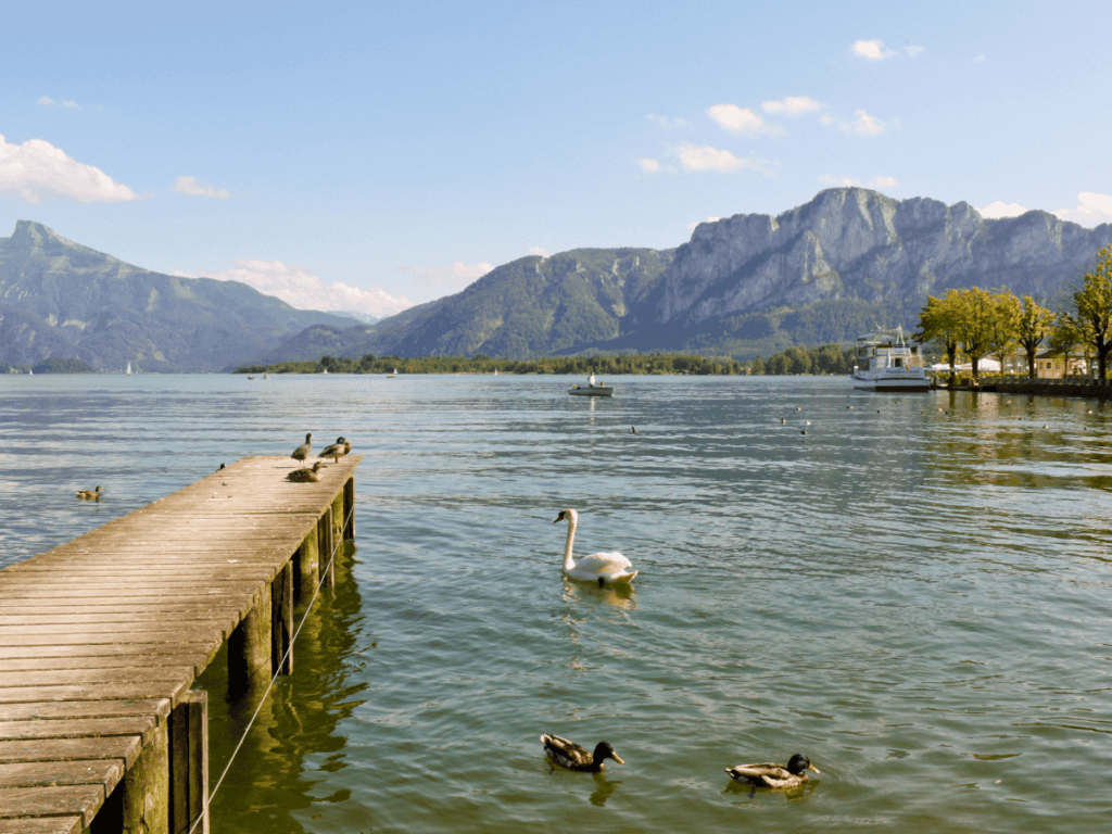 Mondsee Lake