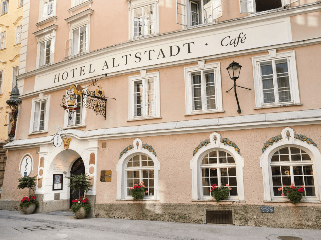 Radisson Blu Hotel Altstadt a luxury hotel in Salzburg Austria